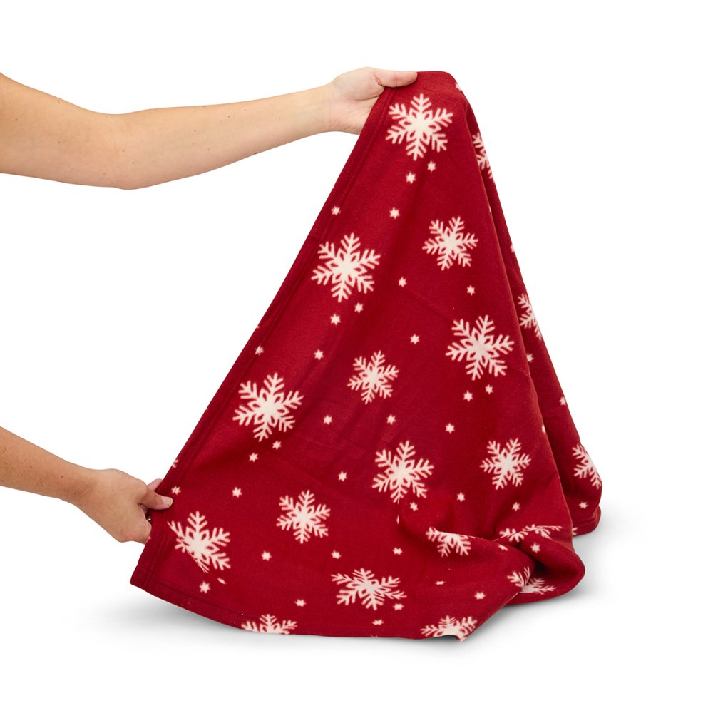 Snowflake Christmas Fleece