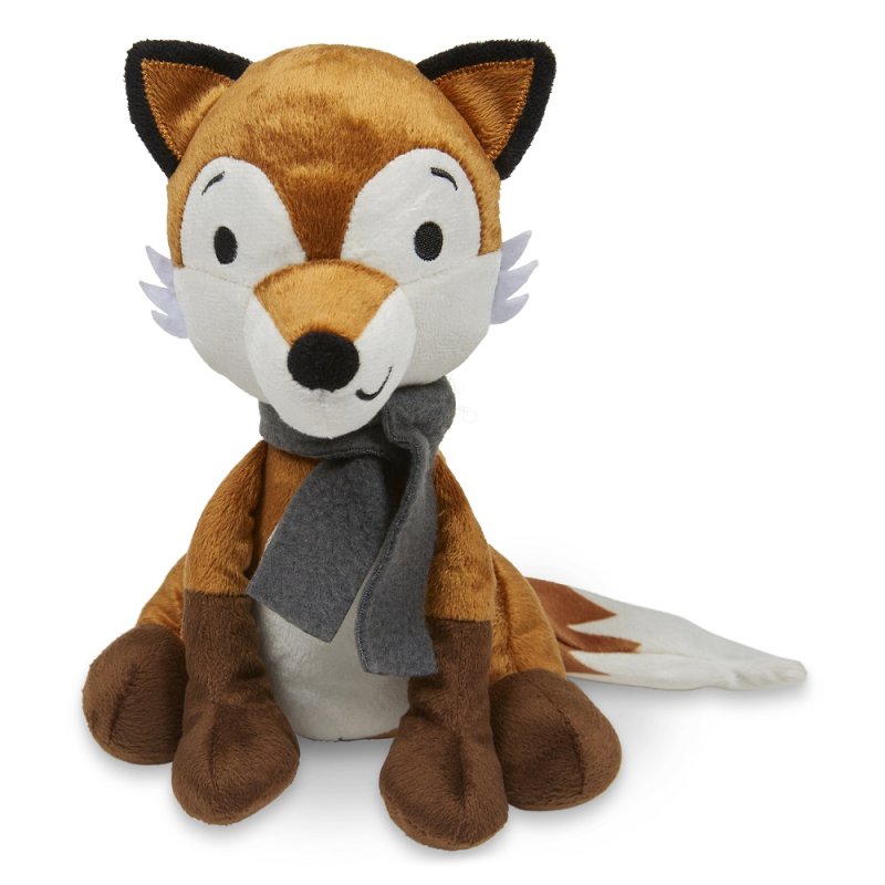 Fox Plush Dog Toy