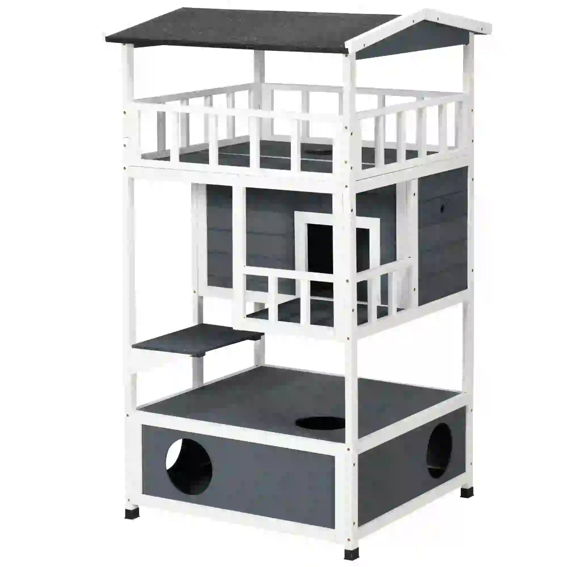 3 Floor Outdoor Cat House