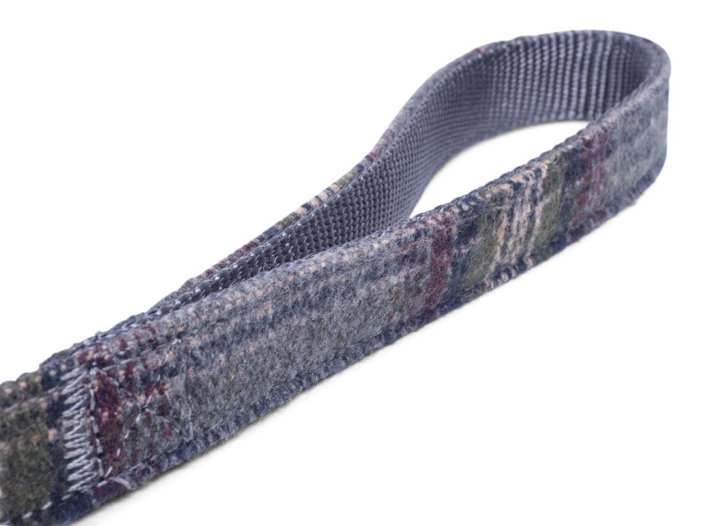Grey Check Dog lead